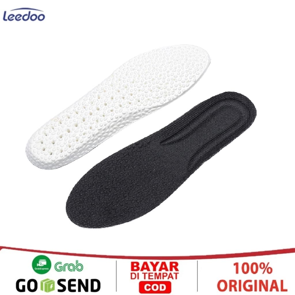 Leedoo Sol Alas Sepatu Lembut Insole Sepatu Olahraga Anti Bakteri SIN102