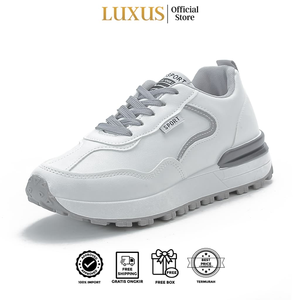 Luxus Yura Sepatu Sneakers Wanita Shoes Spory Quality - Lx3081