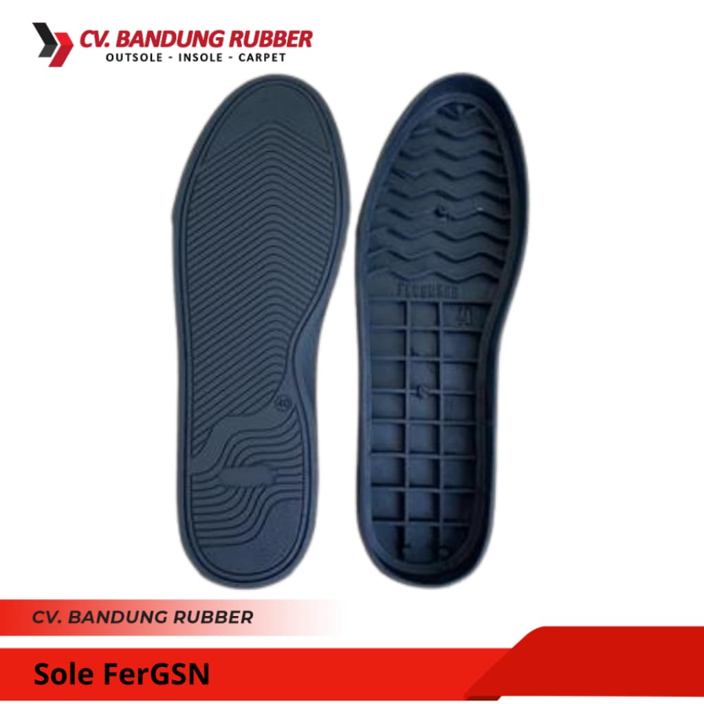 Outsole TPR Untuk Alas Bawah Sepatu Casual Pria FerGSN Hitam Sol Sepatu Sekolah Sol Sepatu Kerja Sol Sepatu Lari Sepatu Santai Sol Sneakers Walk Shoes Bahan Ringan Kuat Tahan Lama