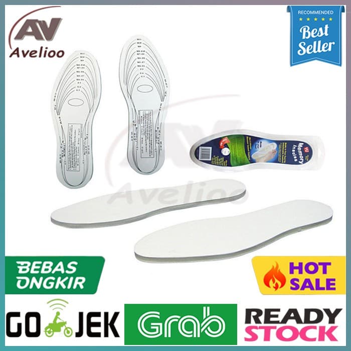 SOL SEPATU INSOLE SEPATU PRIA INSOLE SEPATU WANITA SOL SEPATU MEMORI FOAM EMPUK