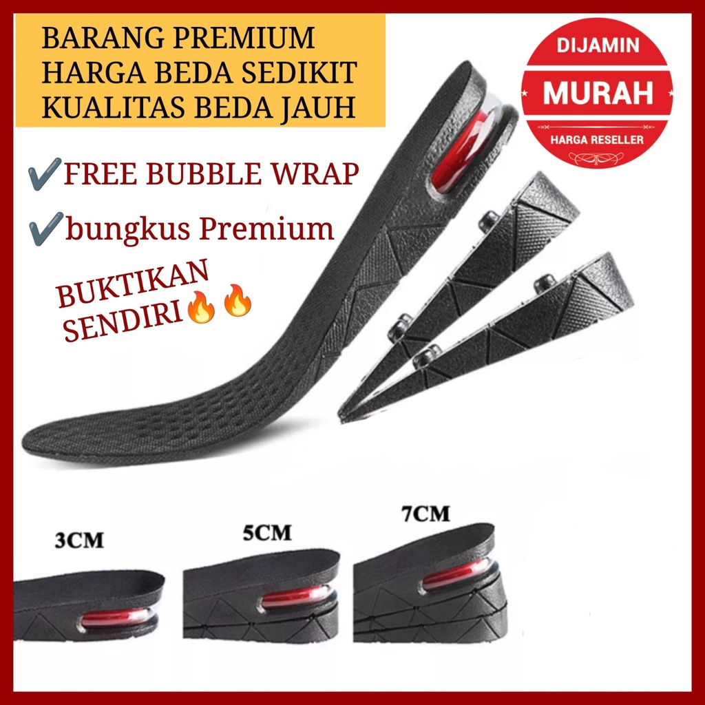 INSOLE PENINGGI BADAN INSOLE SEPATU KEBESARAN INSOLE SEPATU SHOE PAD IP01